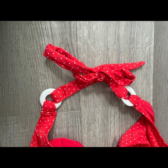 NWT Underwire Tankini Top 32F Flattering Fit - Picture 8 of 11